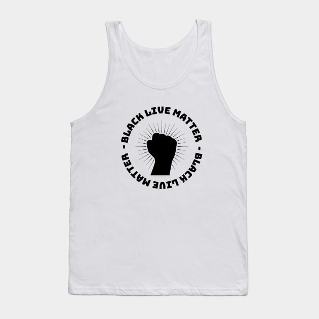 Black Live Matter T-shirt Tank Top by aalfndi